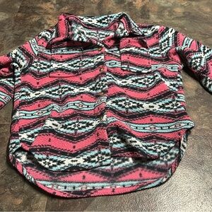 Teddy button up jacket